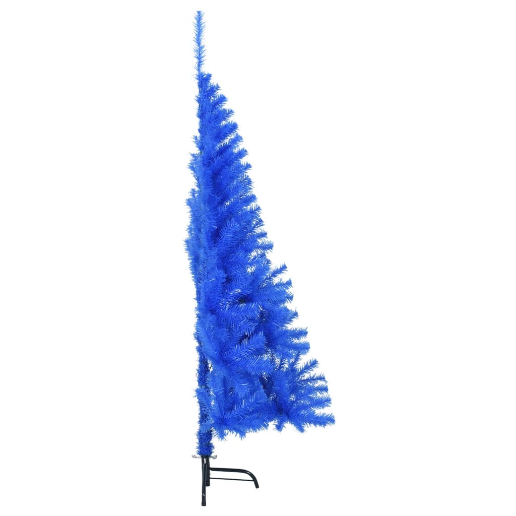 Mākslīgā Ziemassvētku Egle Ar Statīvu, Pusapaļa, 150 Cm, Pvc Vidaxl