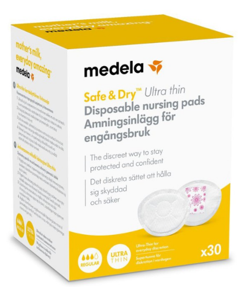 Medela Jednorazowe Wkładki Laktacyjne Ultra Thin 30 sztuk