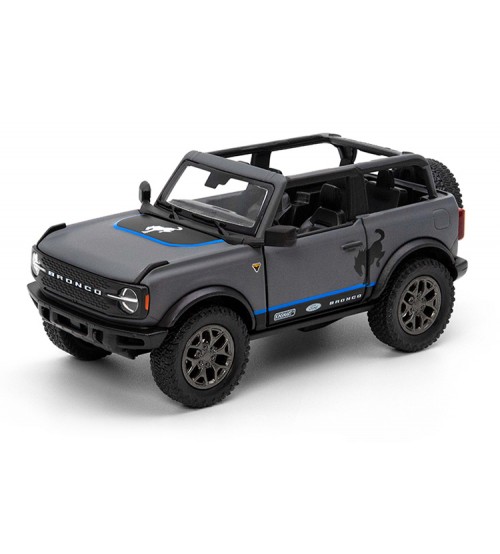 Металлическая авто моделька 2022 Ford Bronco w/ printing (Open Top) 1:34 KT5438FA