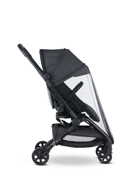 Mini by Easywalker Buggy Turn Kompaktowy Wózek Spacerowy z Obrotowym Siedziskiem 360 Soho Grey