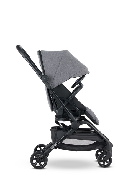 Mini by Easywalker Buggy Turn Kompaktowy Wózek Spacerowy z Obrotowym Siedziskiem 360 Soho Grey