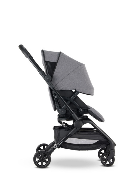 Mini by Easywalker Buggy Turn Kompaktowy Wózek Spacerowy z Obrotowym Siedziskiem 360 Soho Grey