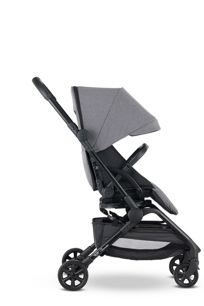 Mini by Easywalker Buggy Turn Kompaktowy Wózek Spacerowy z Obrotowym Siedziskiem 360 Soho Grey