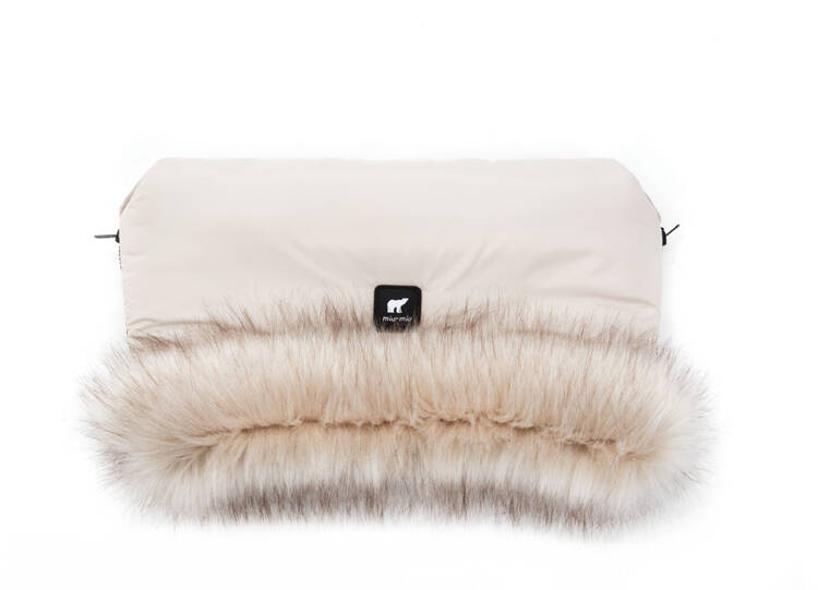 Miu Mio Alpine Winter Mufka do Wózka Light Beige