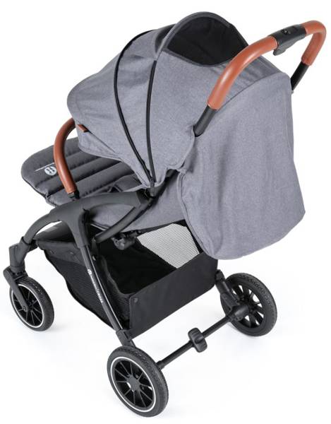 Petite&Mars Cross Ultimate Grey Pastaigu rati