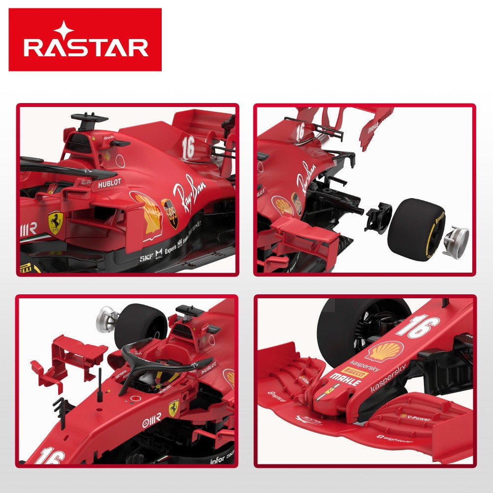 Radio vadāmā mašīna Konstruktors Ferrari F1 SF1000 1:16 8+ CB46982