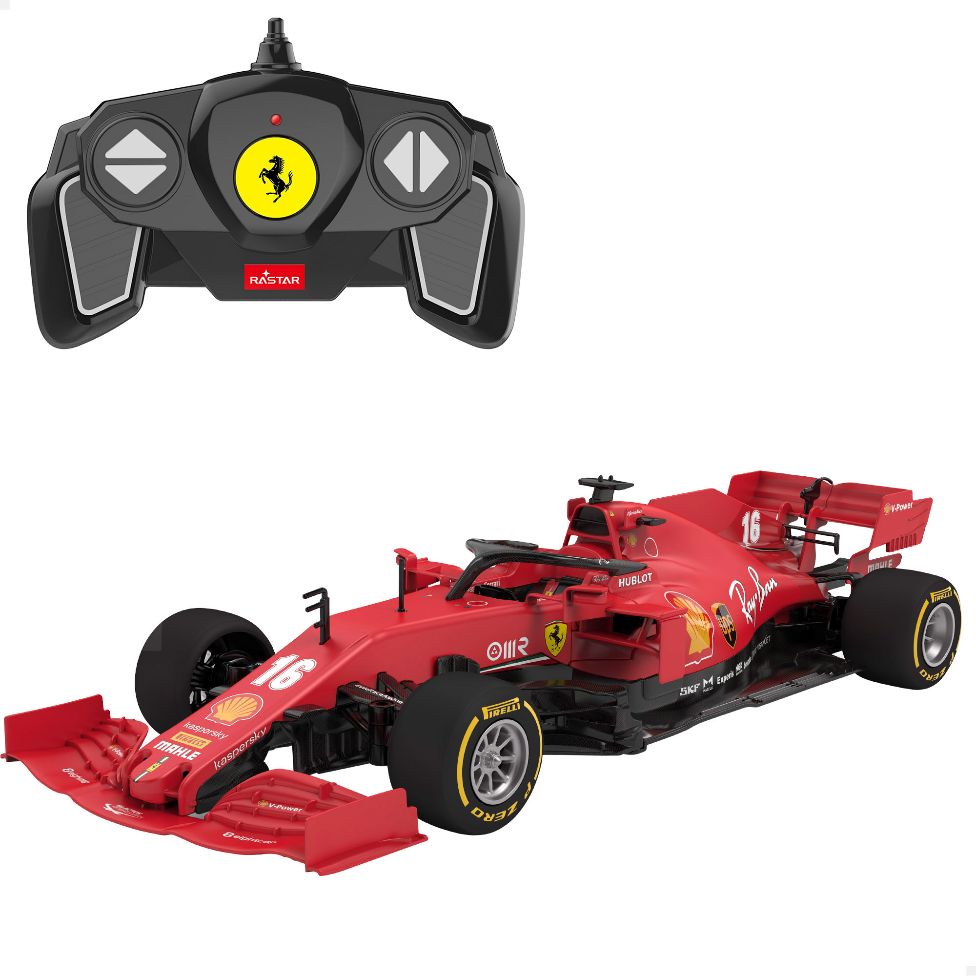 Radio vadāmā mašīna Konstruktors Ferrari F1 SF1000 1:16 8+ CB46982