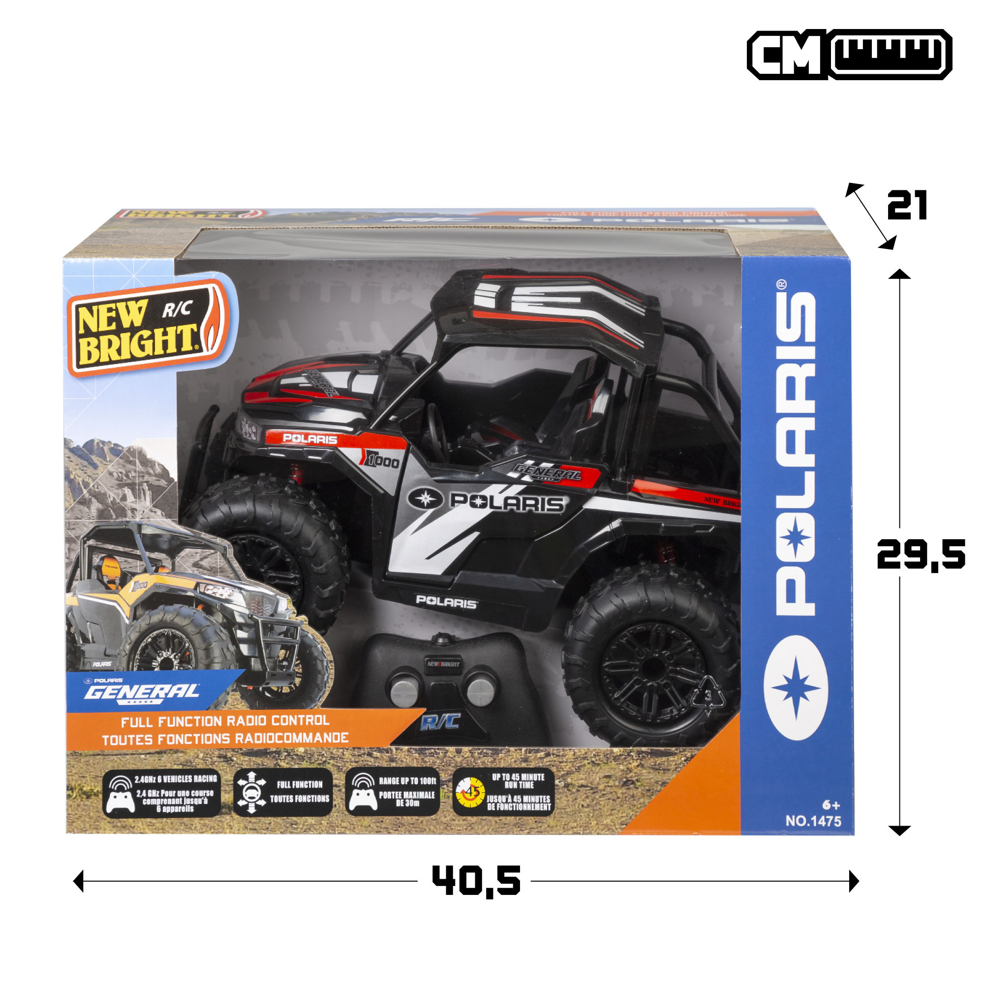 Радиоуправляемая машина Polaris New Bright (на батар.) 6 направ.  31,5 cm 6+ CB46568