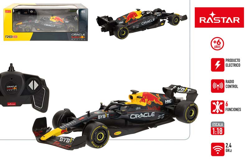 Радиоуправляемая машина Red Bull 1:18  ( батарейки) 6+ CB41287