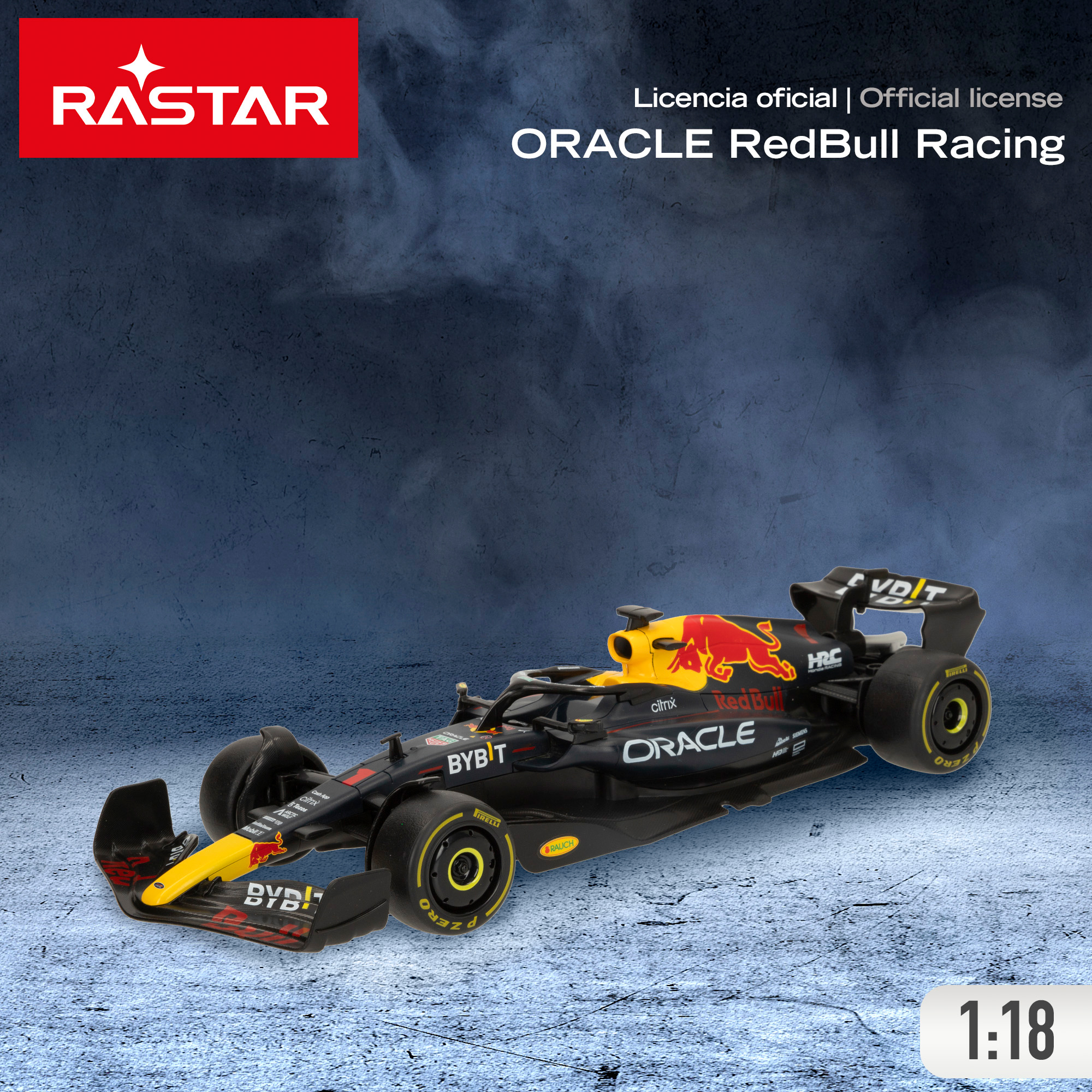 Радиоуправляемая машина Red Bull 1:18  ( батарейки) 6+ CB41287