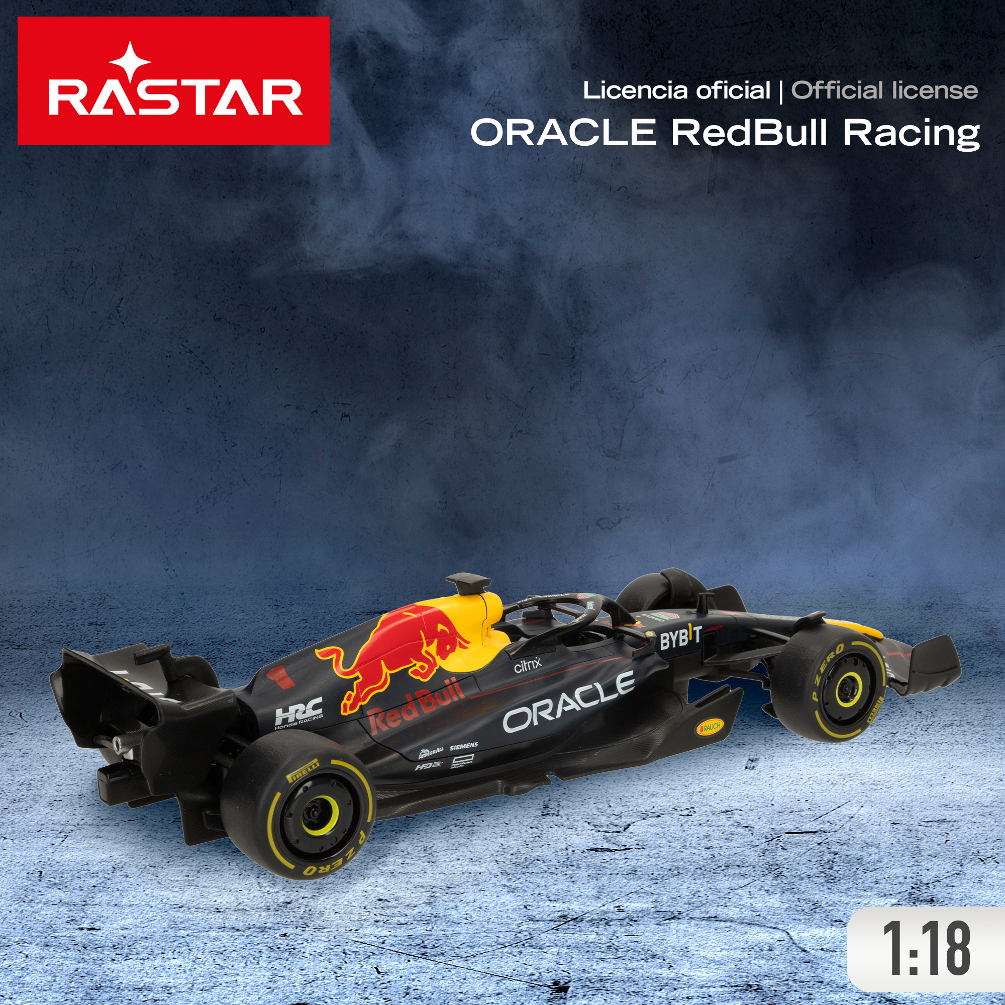 Радиоуправляемая машина Red Bull 1:18  ( батарейки) 6+ CB41287