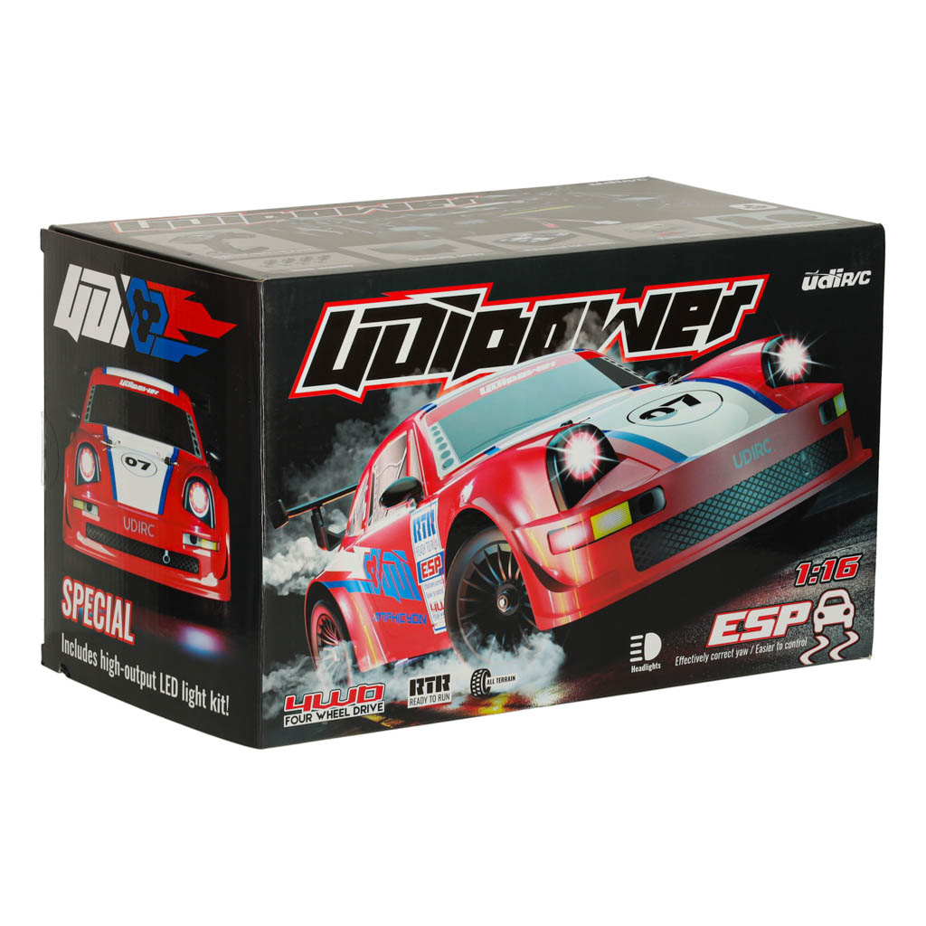 RC 4WD ātrgaitas auto 1:16 2.4G