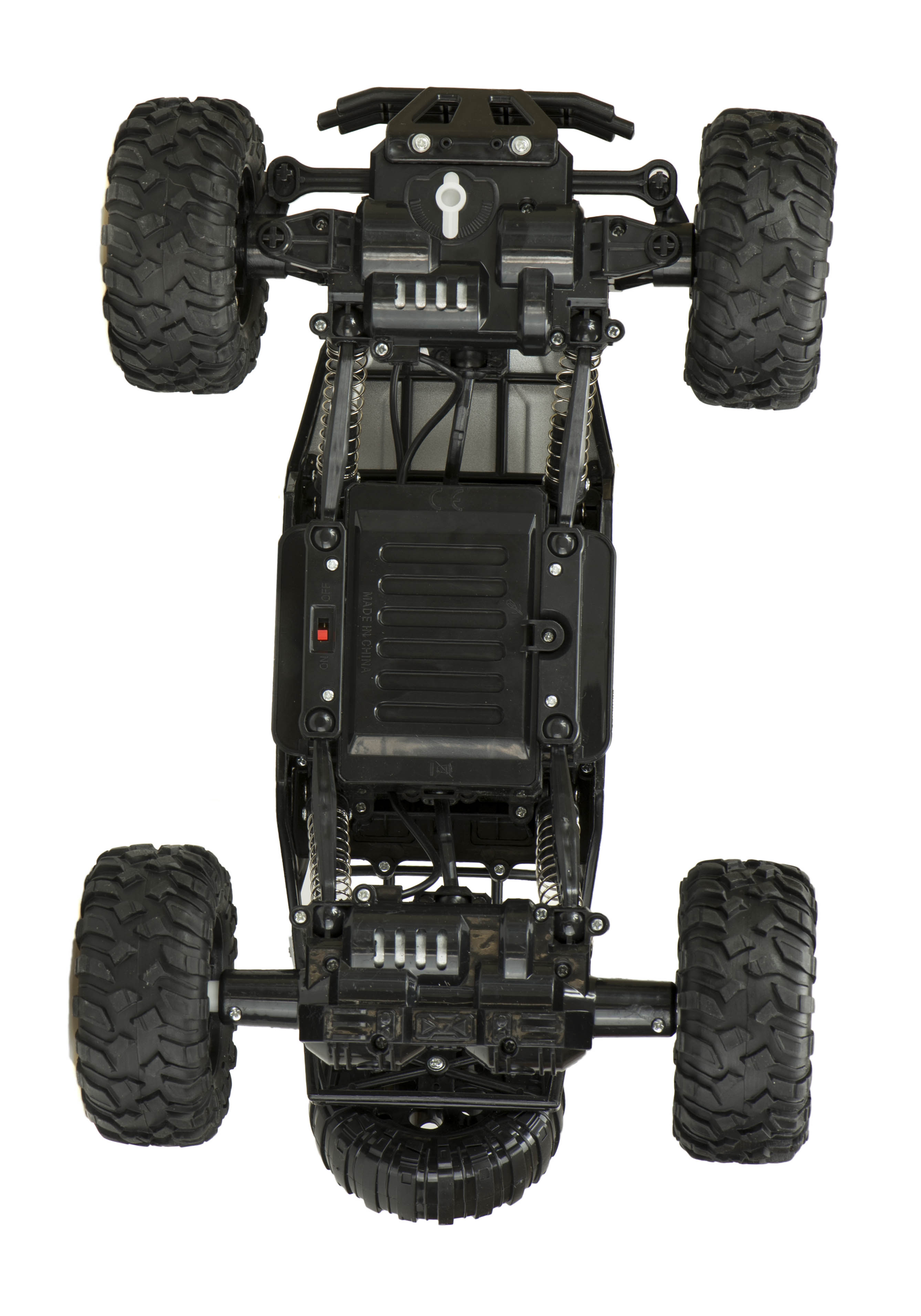 RC auto Rock Crawler 1:12 4WD METAL sudraba krāsā