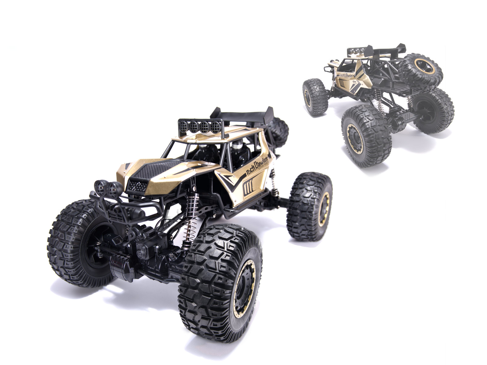 RC auto Rock Crawler 2.4GHz 1:8 51cm zelts