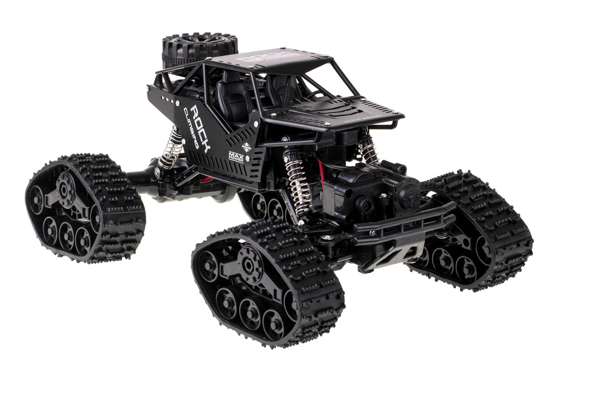 RC Rock Crawler 4x4 LHC012 auto 2in1 melns