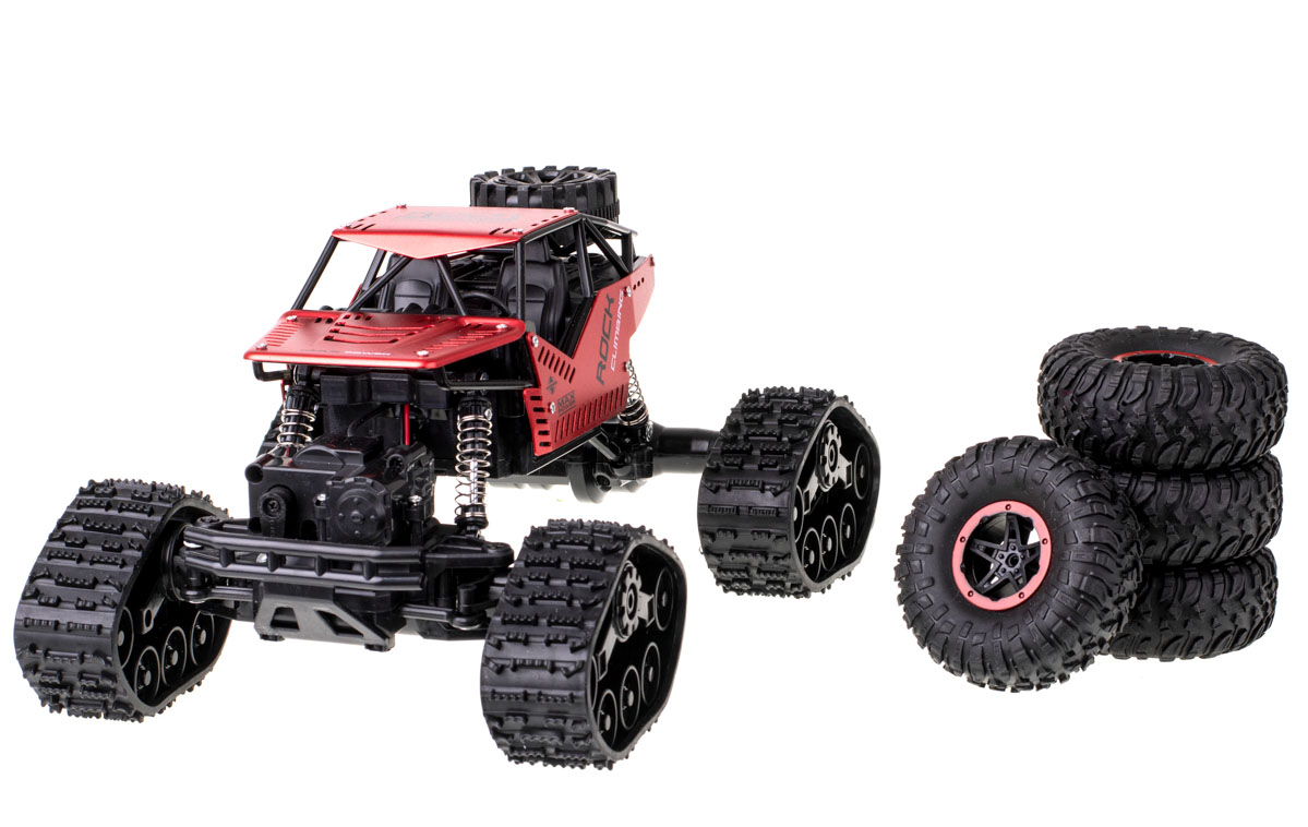 RC Rock Crawler 4x4 LHC012 auto 2in1 sarkans