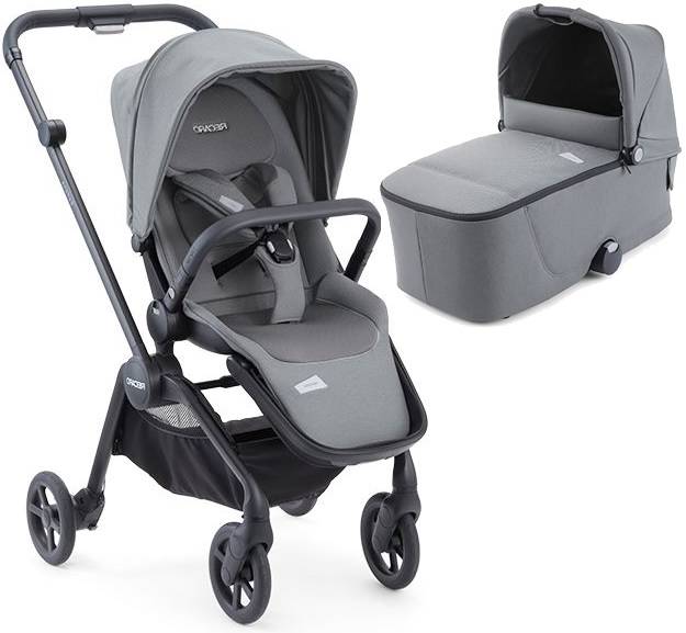 Recaro Sadena Prime Silent Grey Bērnu rati 2in1