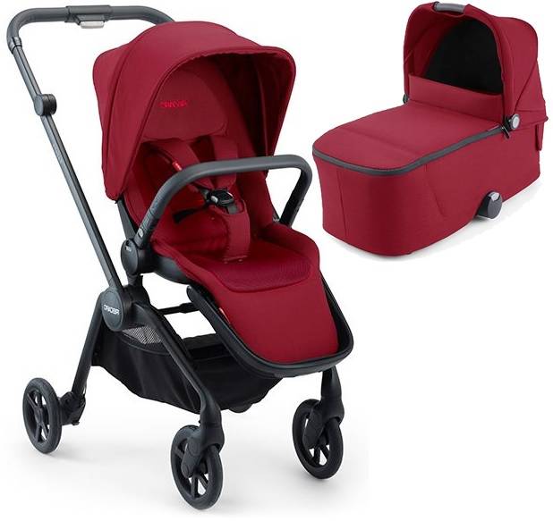 Recaro Sadena Select Garnet Red Bērnu rati 2in1