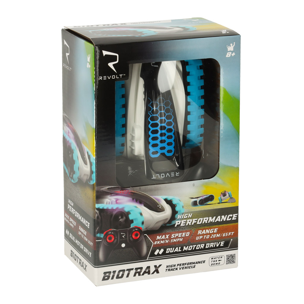 Revolt BIOTRAX SM pelēkzils RC tālvadības auto