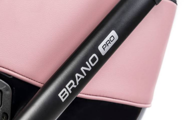 Riko Brano Pro Energy Pink Bērnu rati 2in1