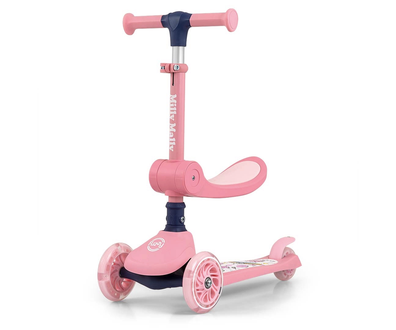 Scooter Fuzzy Pink