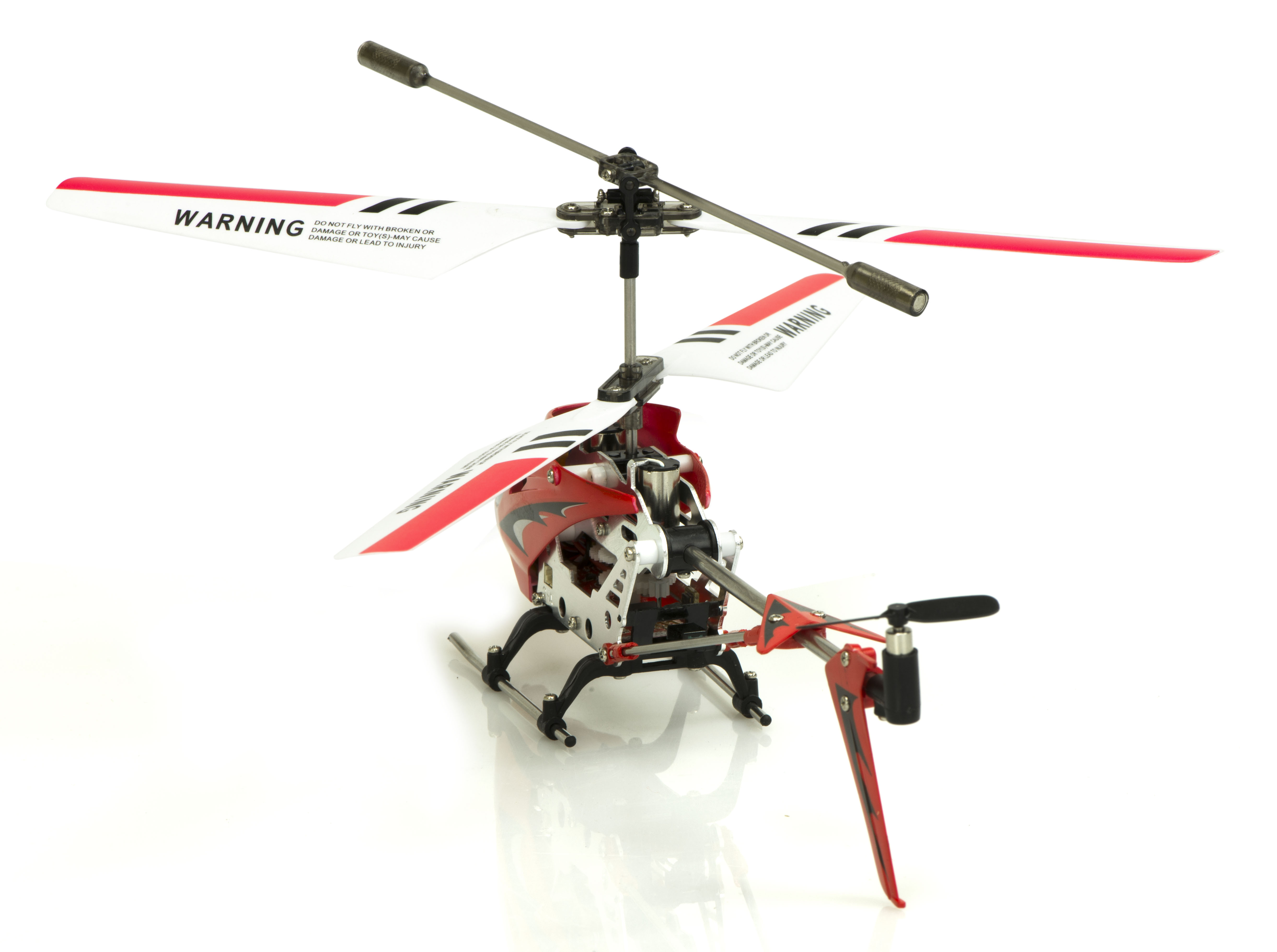 SYMA S107G RC helikopters sarkans