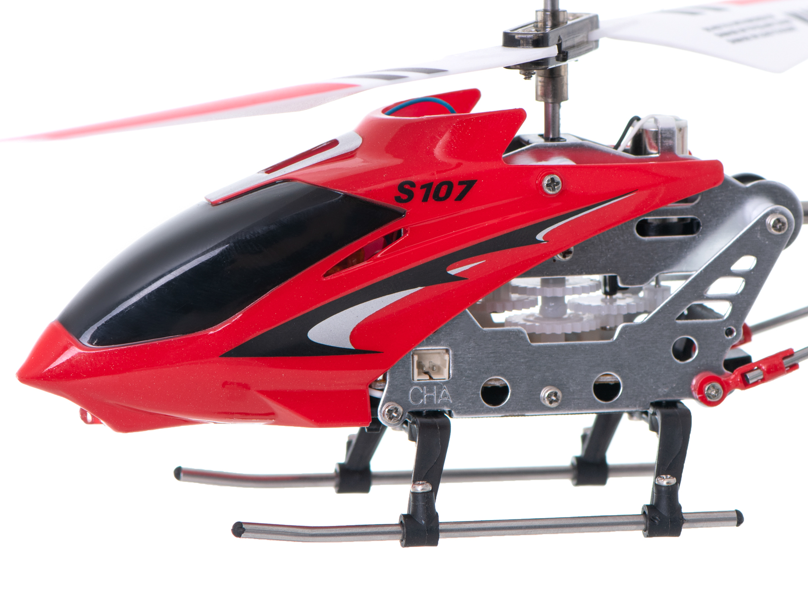 SYMA S107G RC helikopters sarkans