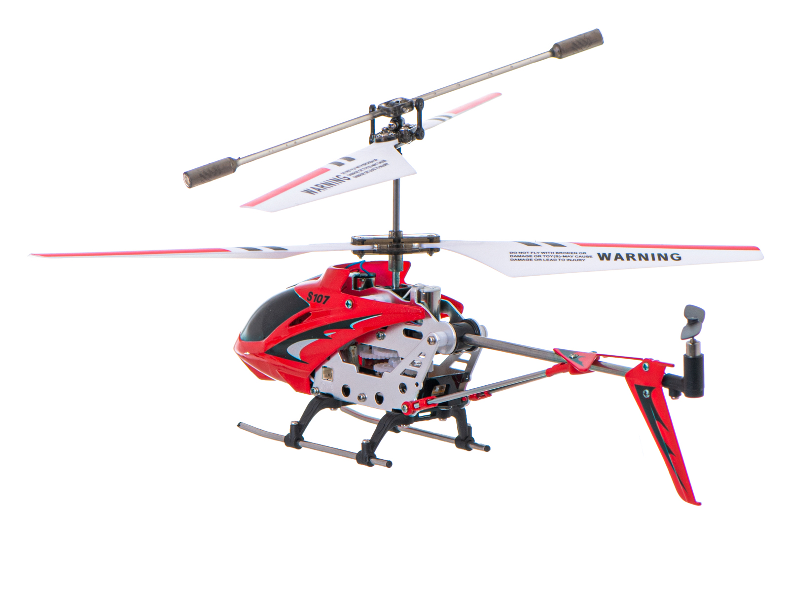 SYMA S107G RC helikopters sarkans