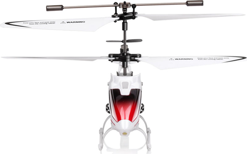 SYMA S5 RC helikopters 3CH balts