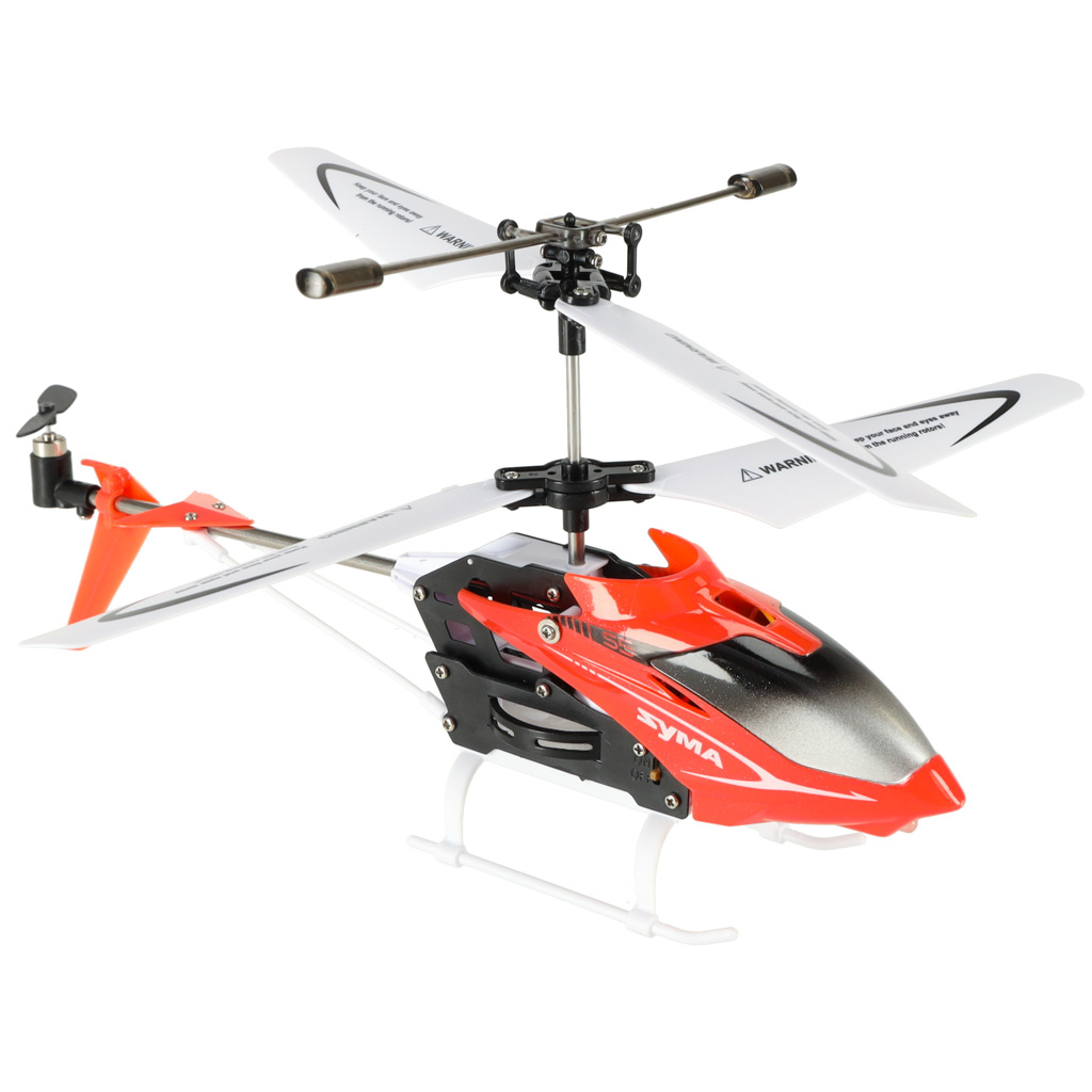 SYMA S5 RC helikopters 3CH sarkans