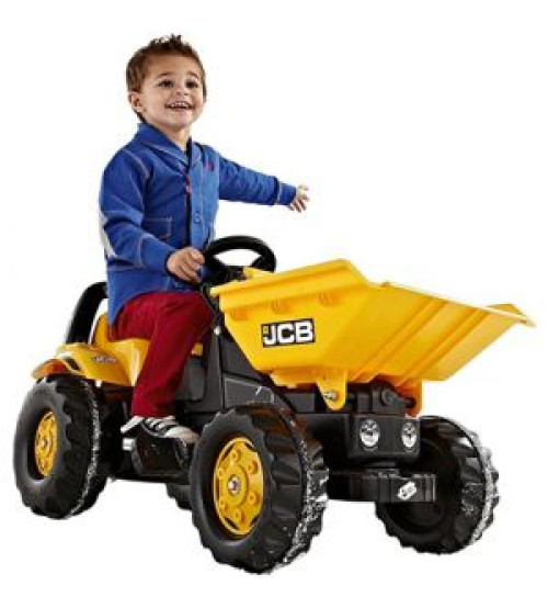 Детский Трактор с педалями Rolly Toys Rolly KID Dumper JCB 024247