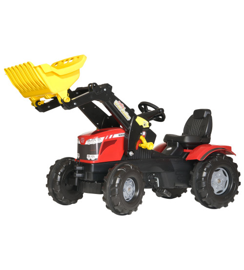 Детский Трактор с педалями и ковшом Rolly Toys rollyFarmtrac MF 611133