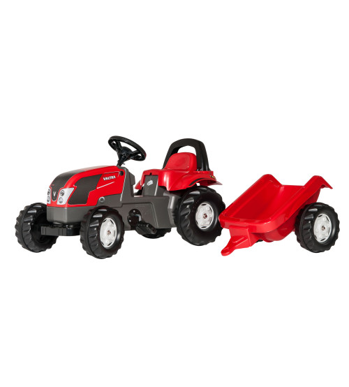 Traktors Bērniem ar pedāļiem un piekabi Rolly Toys Rolly Kid Valtra 012527 (2.5-5 gadi)