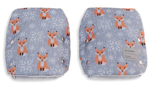 X-Lander X-Muff Art Winter Foxes Roku cimdi ratiem