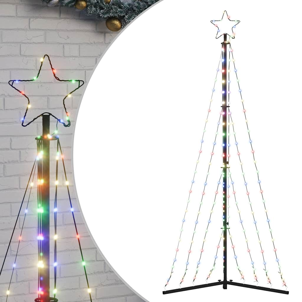 Ziemassvētku Eglītes Gaismiņas, 339 Led, Krāsainas, 180 Cm Vidaxl