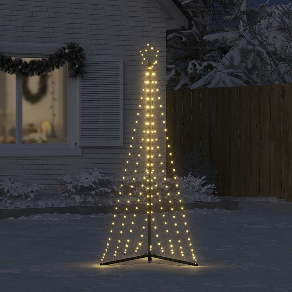 Ziemassvētku Eglītes Gaismiņas, 339 Led, Silti Baltas, 182 Cm Vidaxl