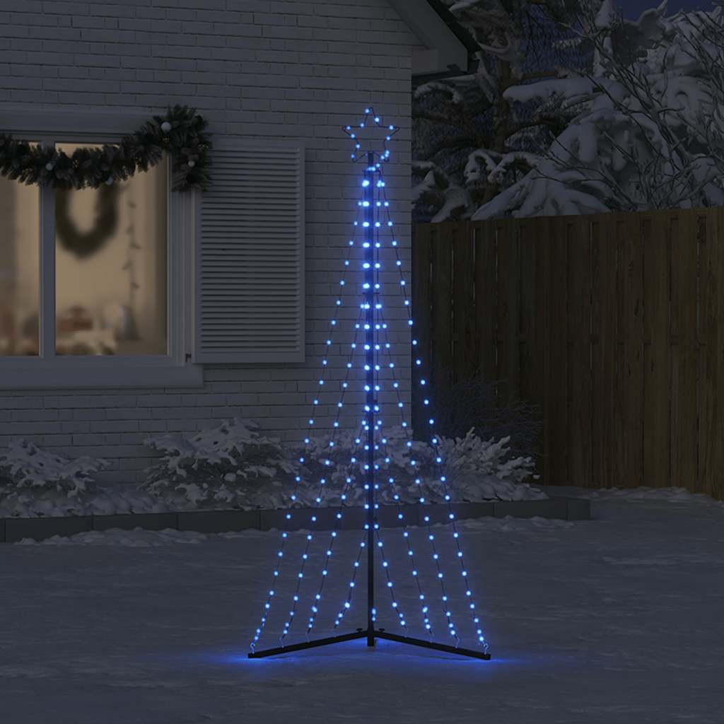 Ziemassvētku Eglītes Gaismiņas, 339 Led, Zila, 180 Cm Vidaxl