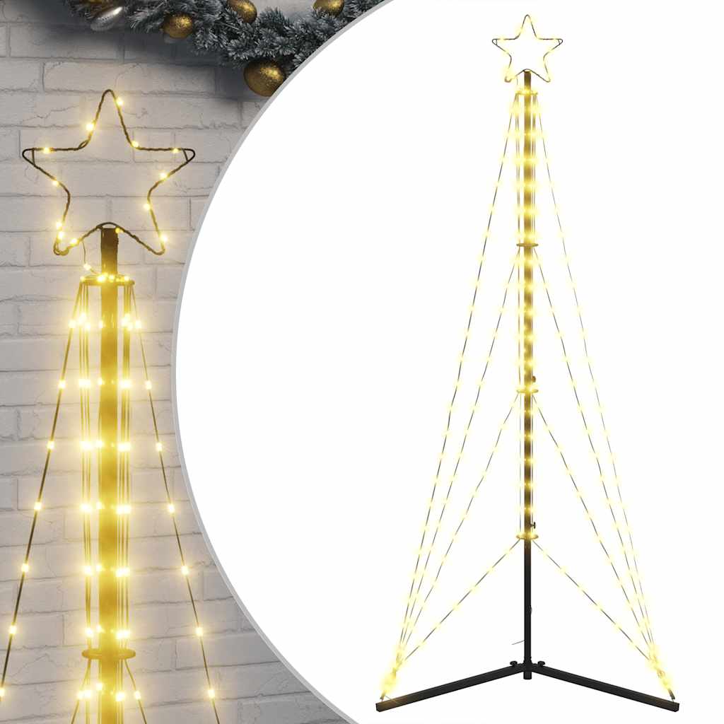 Ziemassvētku Eglītes Gaismiņas, 363 Led, Silti Baltas, 180 Cm Vidaxl