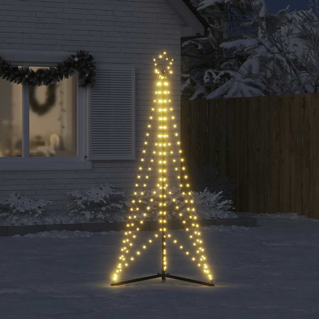 Ziemassvētku Eglītes Gaismiņas, 363 Led, Silti Baltas, 180 Cm Vidaxl