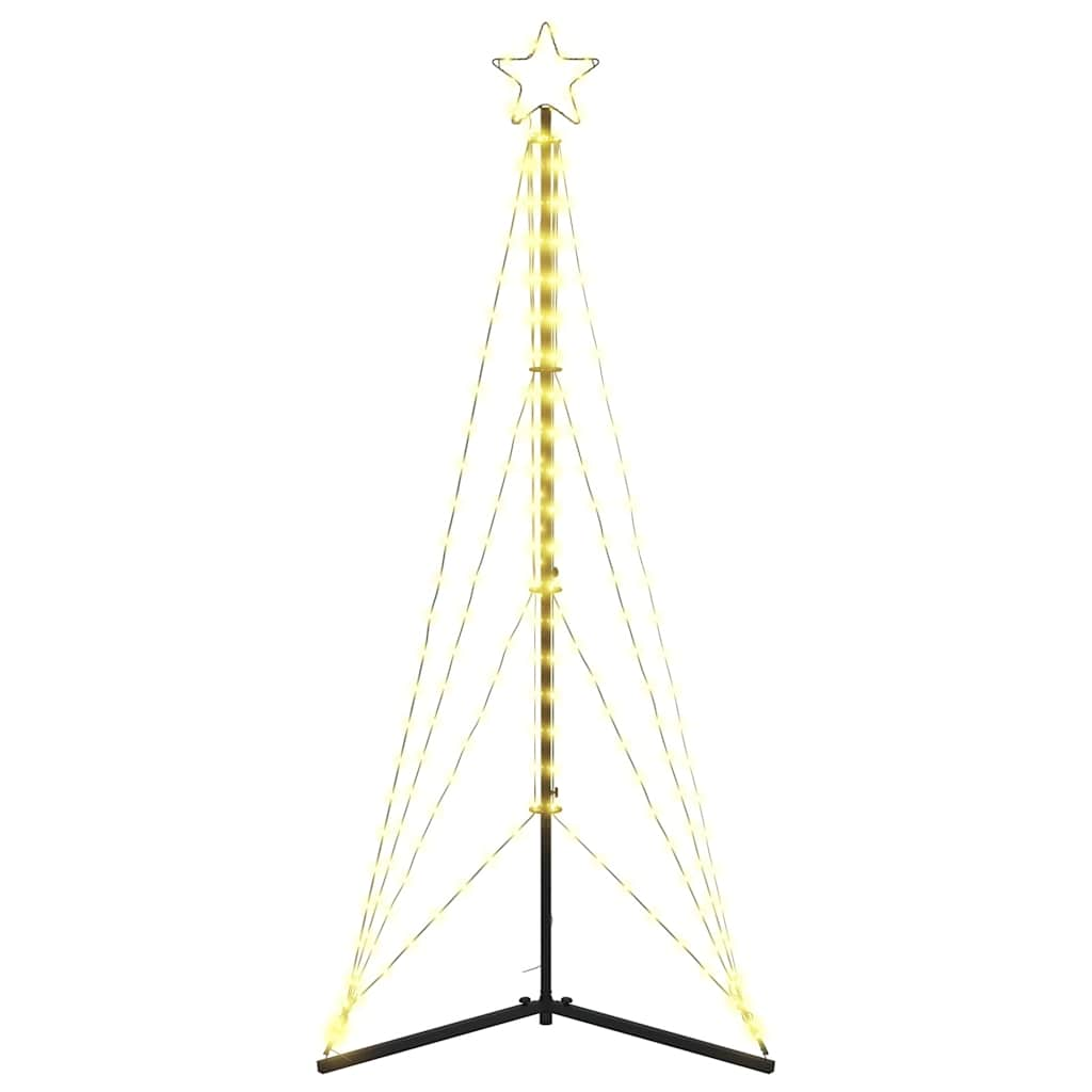 Ziemassvētku Eglītes Gaismiņas, 363 Led, Silti Baltas, 182 Cm Vidaxl