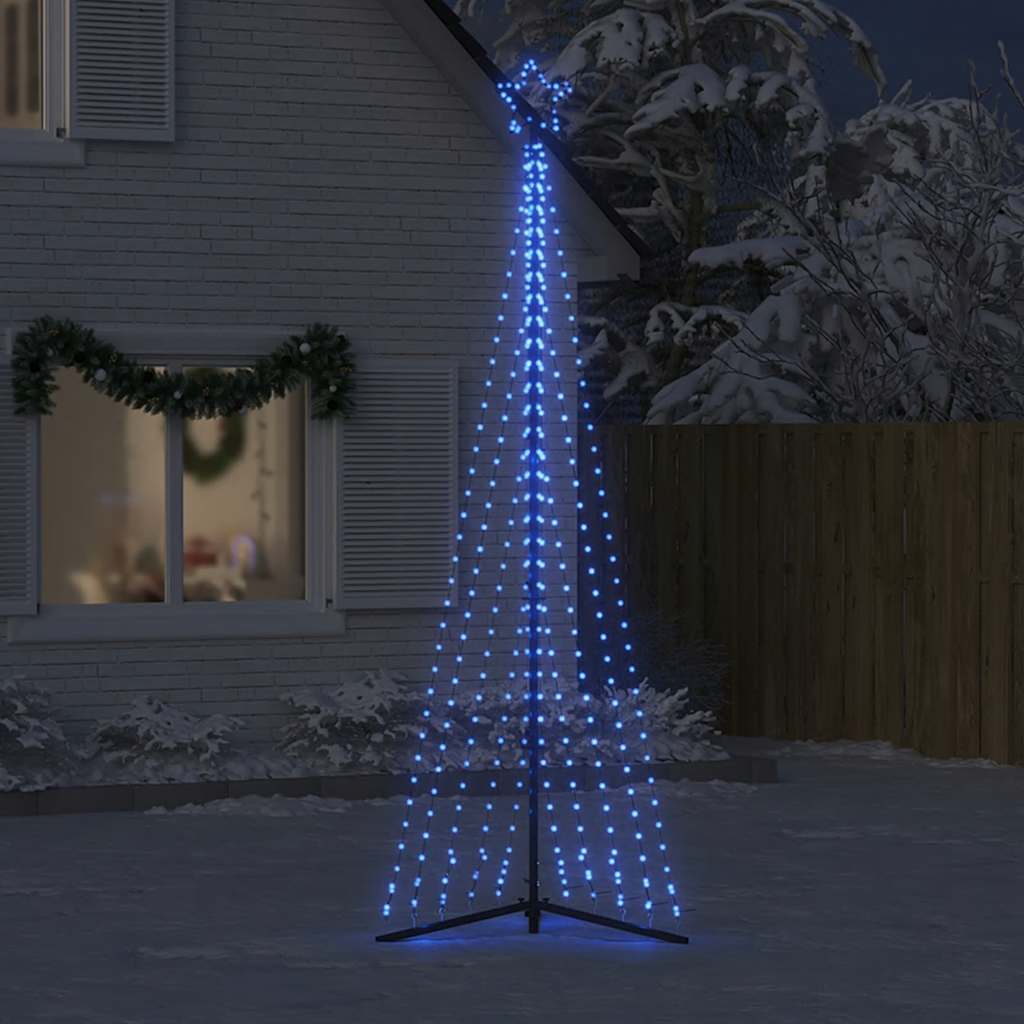 Ziemassvētku Eglītes Gaismiņas, 495 Led, Zilas, 300 Cm Vidaxl