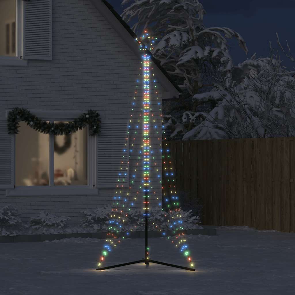 Ziemassvētku Eglītes Gaismiņas, 525 Led, Krāsainas, 300 Cm Vidaxl