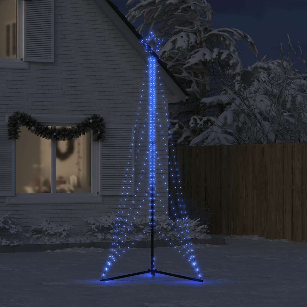 Ziemassvētku Eglītes Gaismiņas, 525 Led, Zilas, 300 Cm Vidaxl