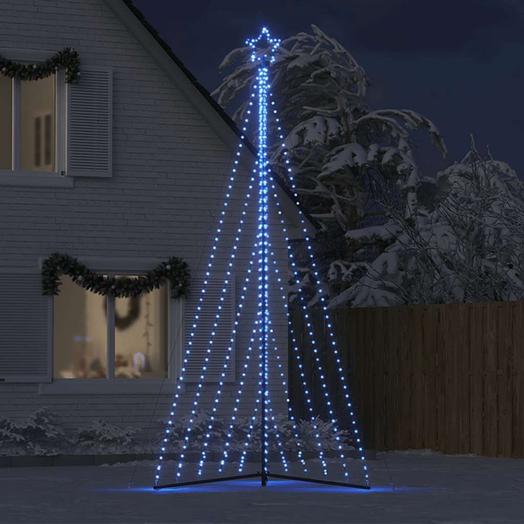 Ziemassvētku Eglītes Gaismiņas, 570 Led, Zilas, 400 Cm Vidaxl