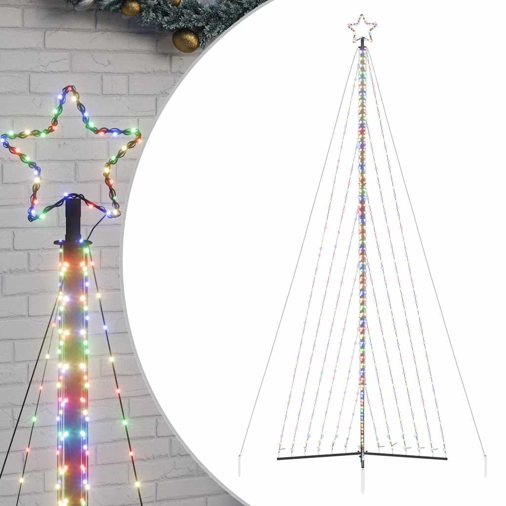 Ziemassvētku Eglītes Gaismiņas, 789 Led, Krāsainas, 480 Cm Vidaxl