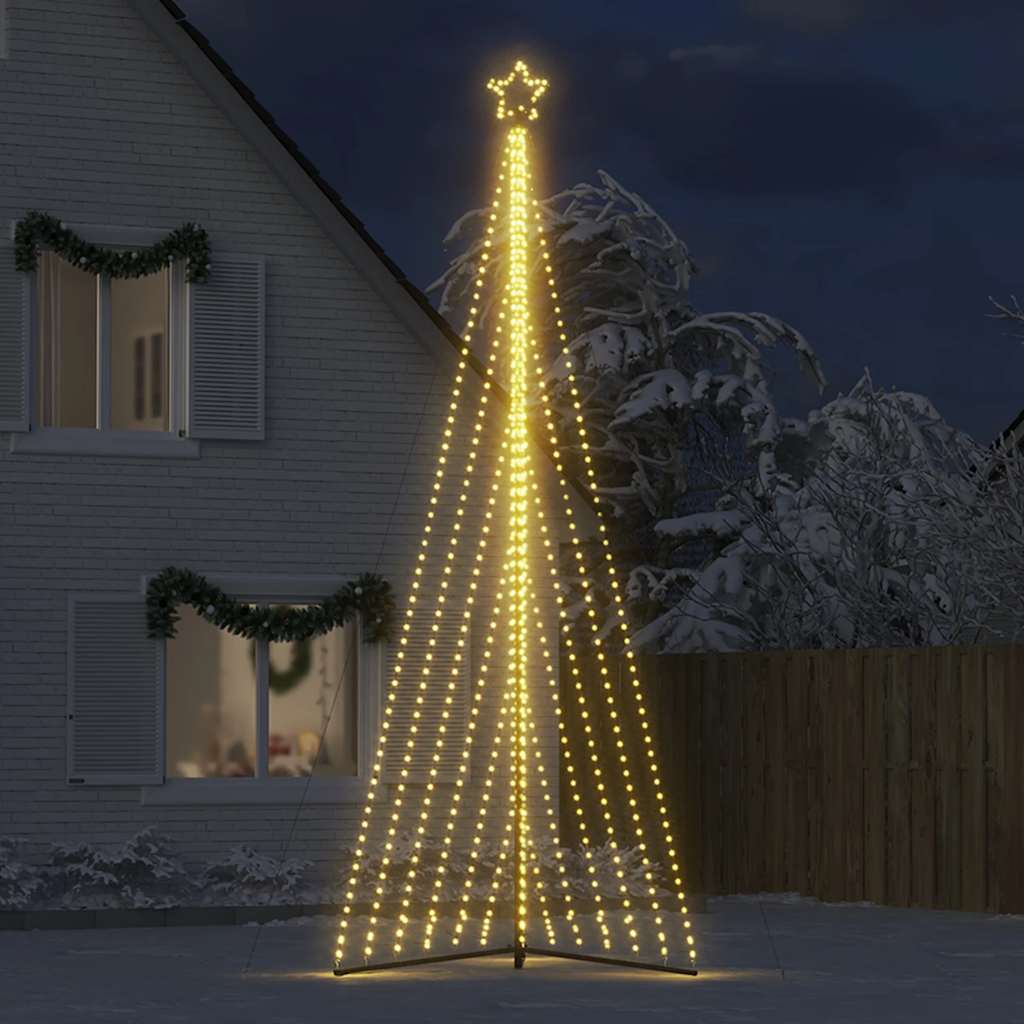 Ziemassvētku Eglītes Gaismiņas, 789 Led, Silti Baltas, 480 Cm Vidaxl