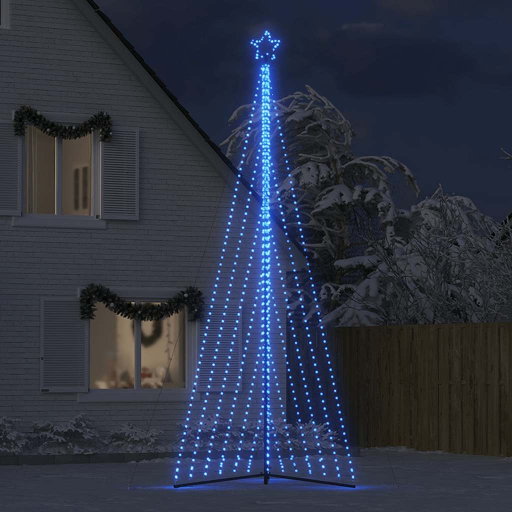 Ziemassvētku Eglītes Gaismiņas, 789 Led, Zila, 480 Cm Vidaxl