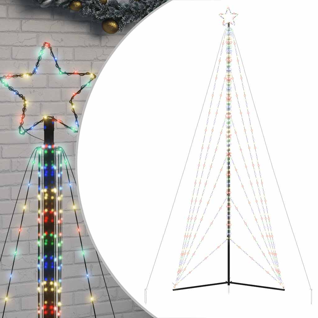 Ziemassvētku Eglītes Gaismiņas, 861 Led, Krāsainas, 480 Cm Vidaxl