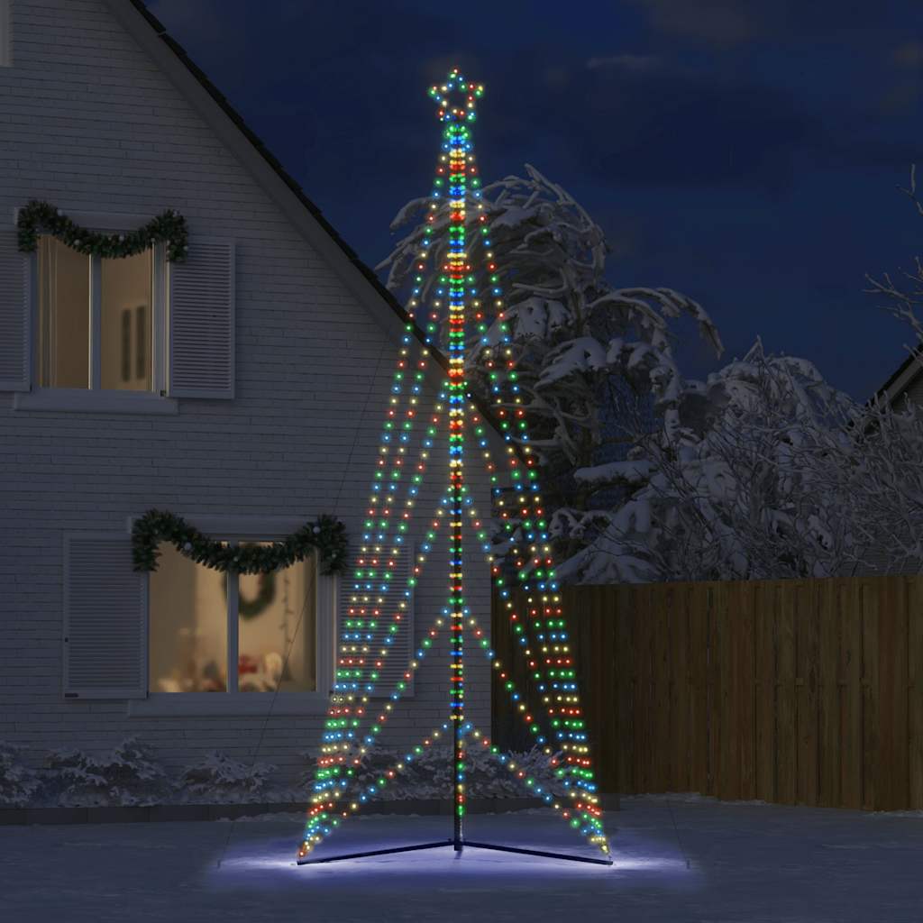 Ziemassvētku Eglītes Gaismiņas, 861 Led, Krāsainas, 480 Cm Vidaxl