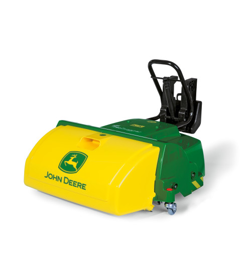 Papildinājums traktoram ar rotējošajam veltnim Rolly Toys rollyTrac Sweeper John Deere 409716